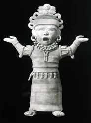 Déesse Cihuateteo, originaire d